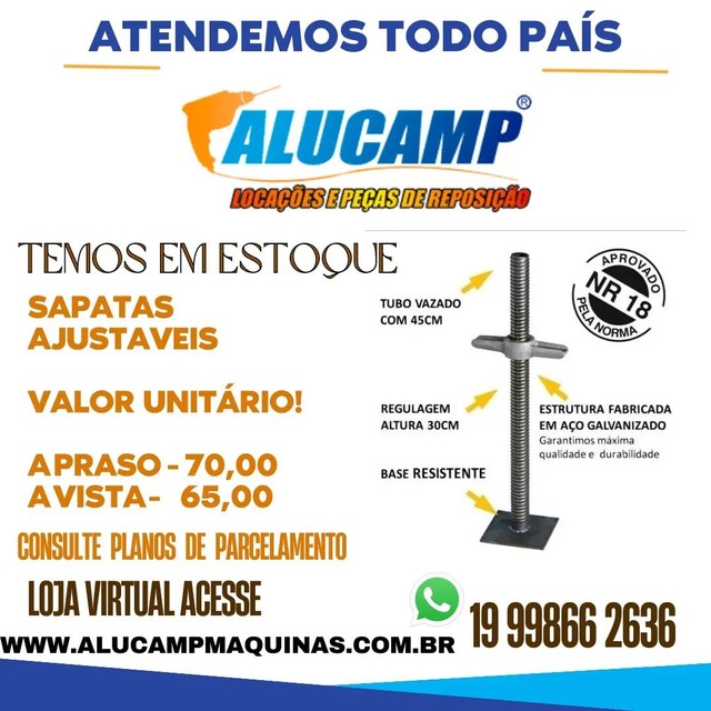 Vendas Andaimes e acessórios Novos - Foto 4