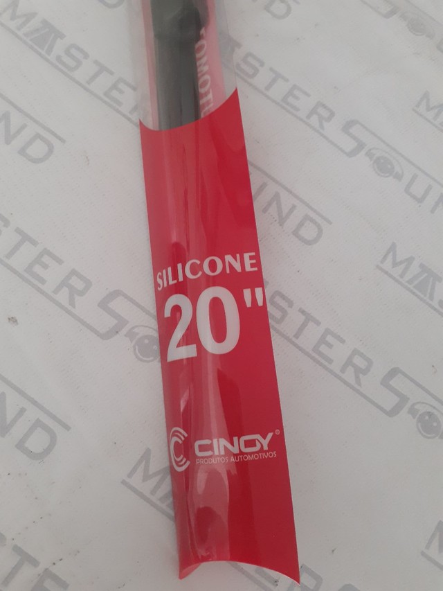 Palheta silicone universal. 20". Nova. Colocada. 