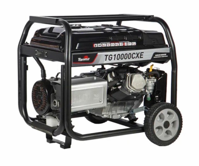 Gerador a Gasolina  TG10000CXE AVR Digital Toyama P Elétrica