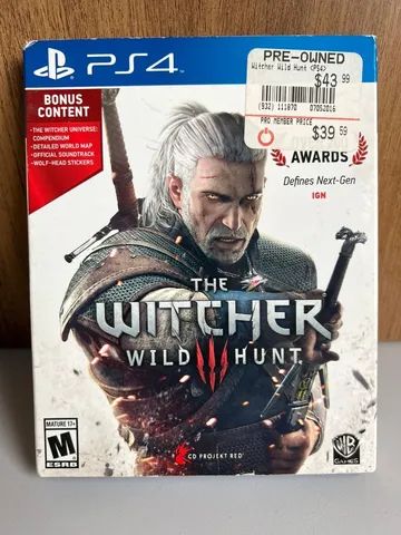 The Witcher 3 Wild Hunt (PS4)