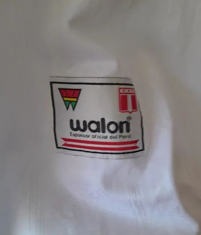 CAMISA SELECAO PERU WALON 2002 MADE IN PERU TAM L. NOVA FRETE GRATIS - Foto 3