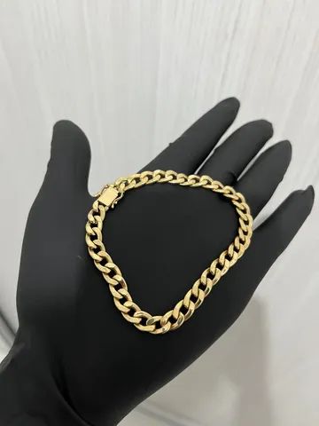 Pulseira ouro 18K 13,3g semi nova