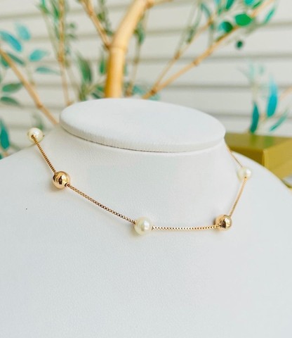 Conjunto em Pérolas Semijoia  - Foto 4