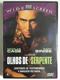 Dvd Olhos De Serpente (1998) Brian De Palma & Nicolas Cage