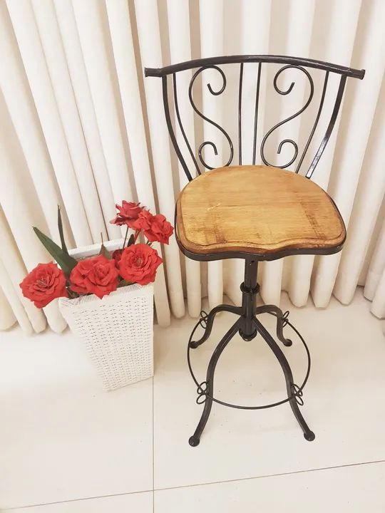 Banqueta Ajustável Regulagem 70 ou 80cm - Foto 4
