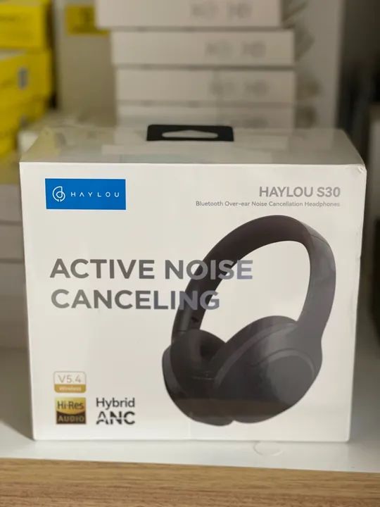 Fone de Ouvido Bluetooth Haylou S30 com Cancelamento de Ruído