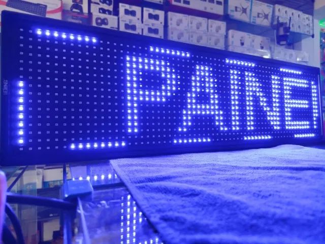 Painel de Led Azul 70x20 (Distribuidora JK Eletrôncos)Qualidade de Honestidade sempre