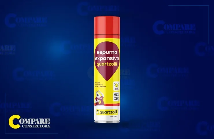 Espuma Expansiva 500ml Quartzolit