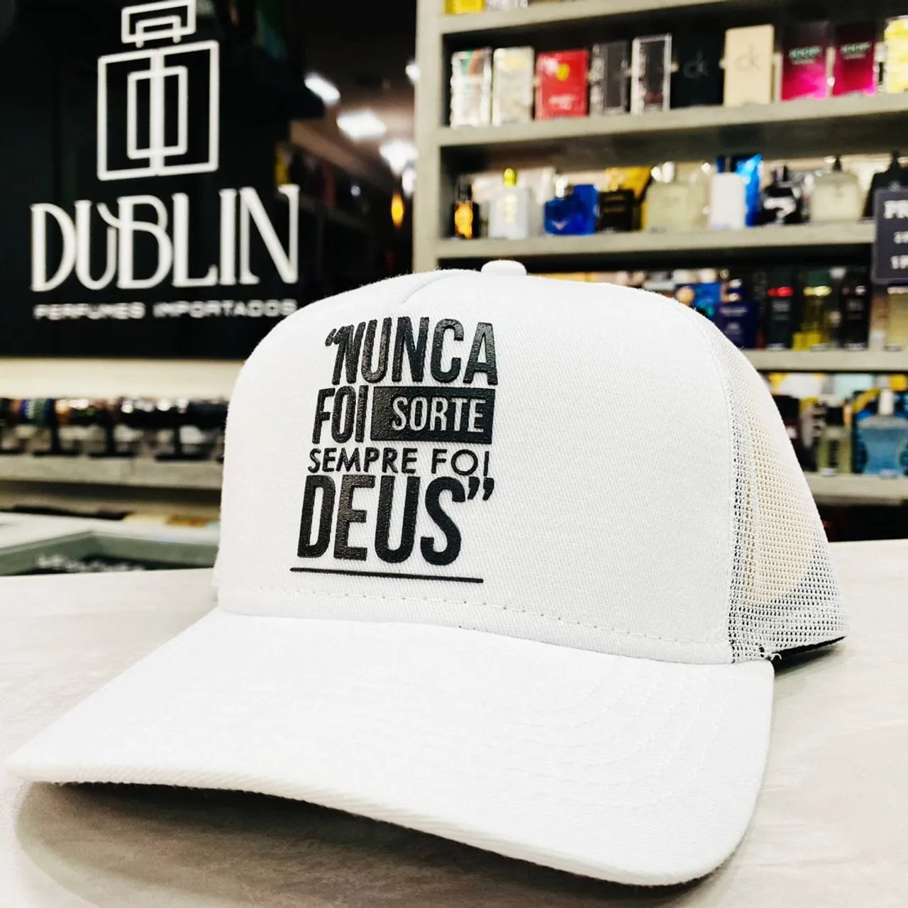 Boné Aba Curva - Nunca Foi Sorte