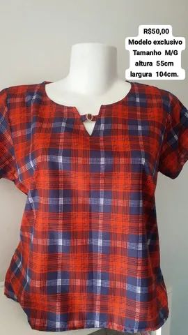 Blusa feminina tamanho M/G exclusiva
