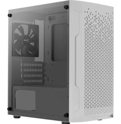 Gabinete Gamer Aerocool Trinity Mini White *Com 1 Fan Sem Led*  - WZetta