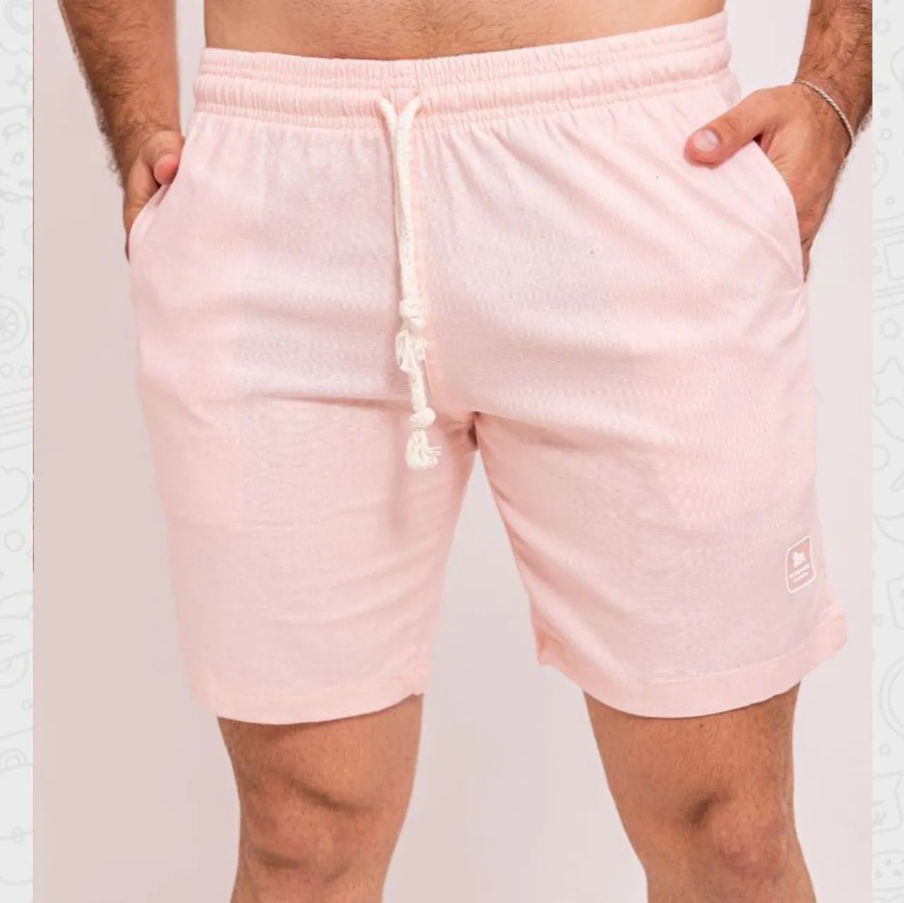 Bermuda Masculina Linho - Foto 2