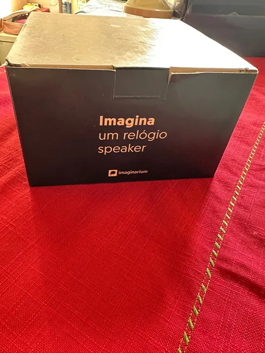 Relogio Speaker Luz Gradual Meu Tempo 