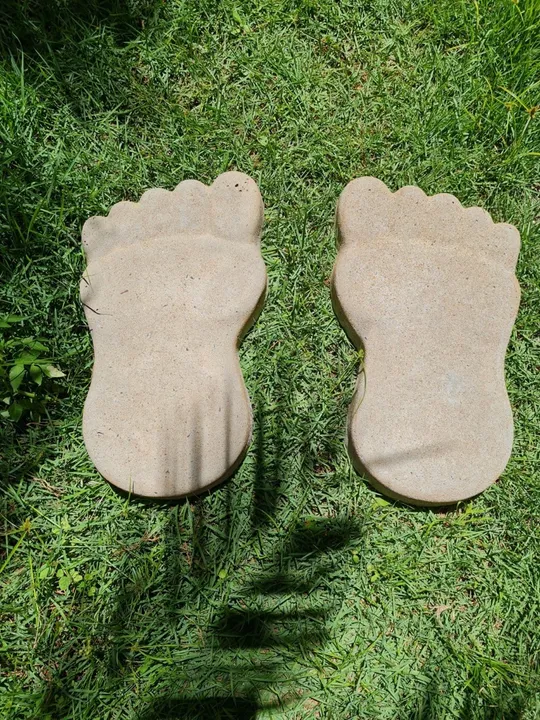 Pés de cimento Decorativas para Jardim