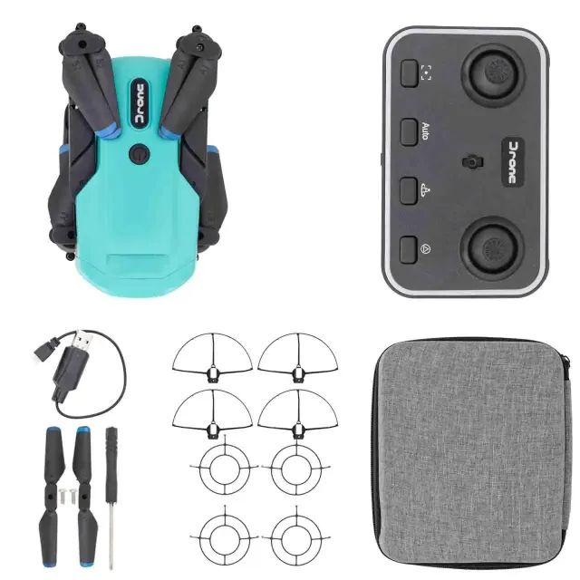 Drone JJRc H111 Verde Controle Remoto Led Voo 360° Dobrável 1 bateria - Foto 5