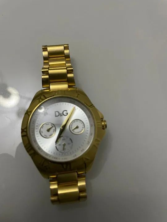 Relógio D&G Dourado original - Foto 2