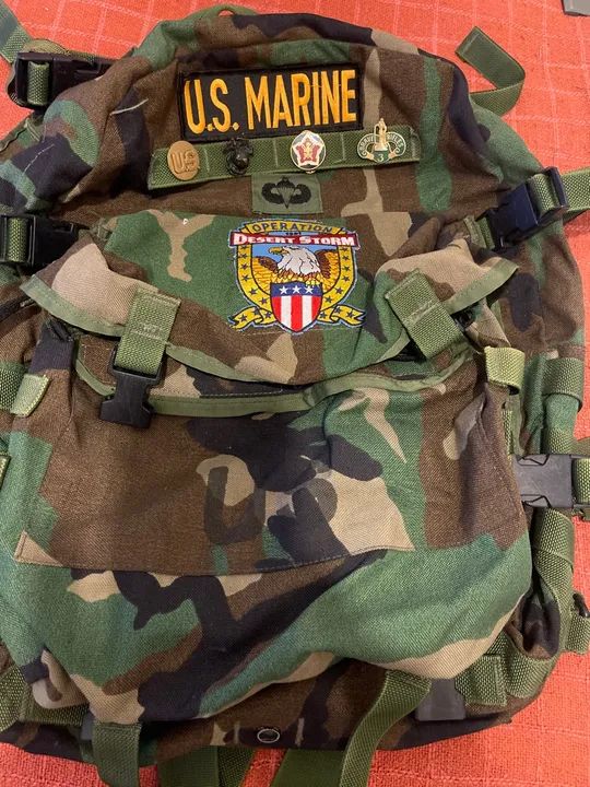 Mochilas militares americanas 