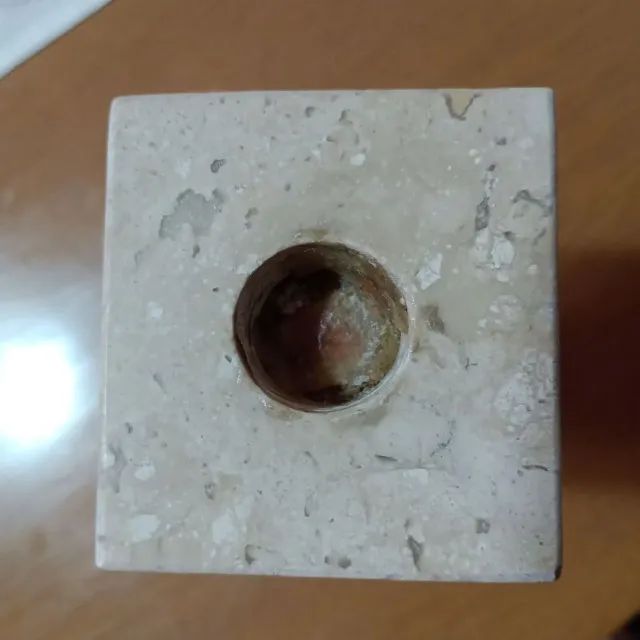Castiçal de mármore - Foto 2