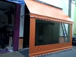Capotas cobertura lona e policarbonato 
