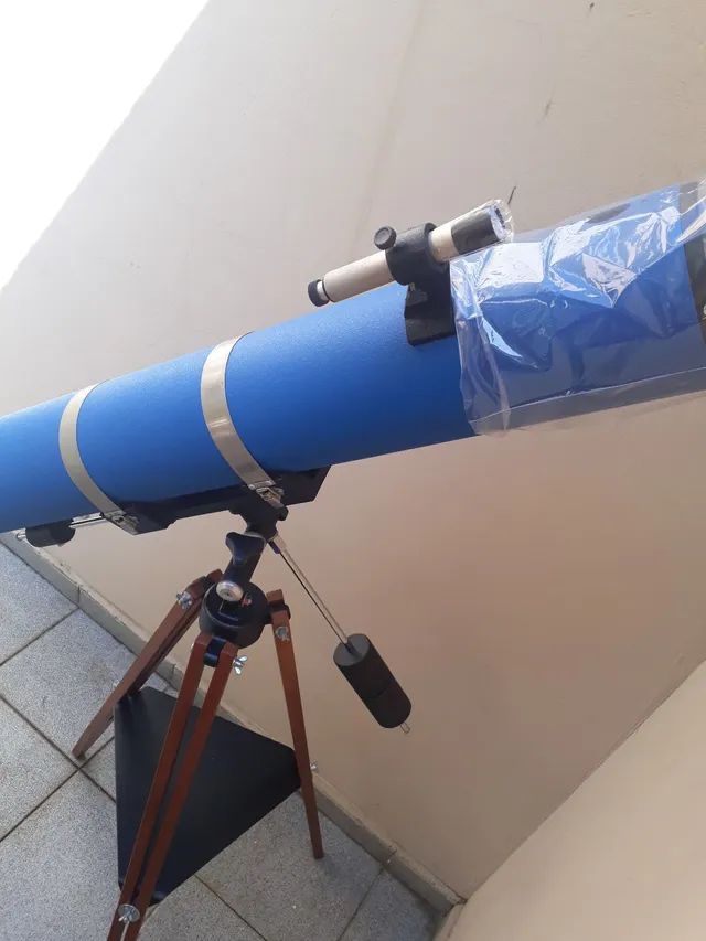 Telescópio com tubo de qualidade novo bem acabado de qualidade reconhecida  - Foto 3