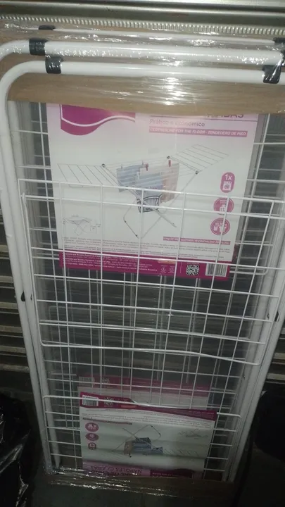 Varal de chão com abas