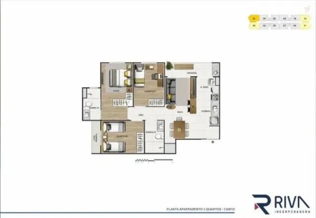 BF- Lumi Tower Residence  Apartamento de 2 Quartos com suíte e varanda lazer completo. - Foto 4