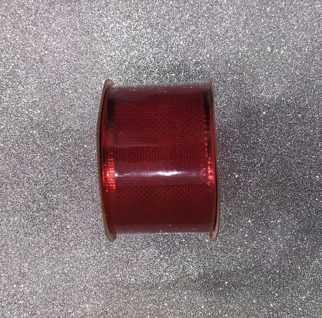 Fita  Aramada Vermelha 5cmx3m Yj *007