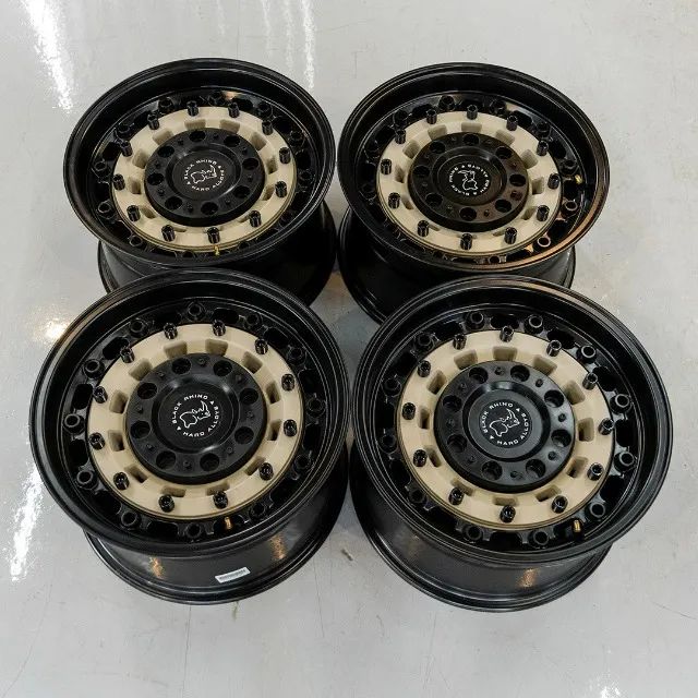 rodas 17 jeep wrangler gladiator  black rhino 5x127  - Foto 5