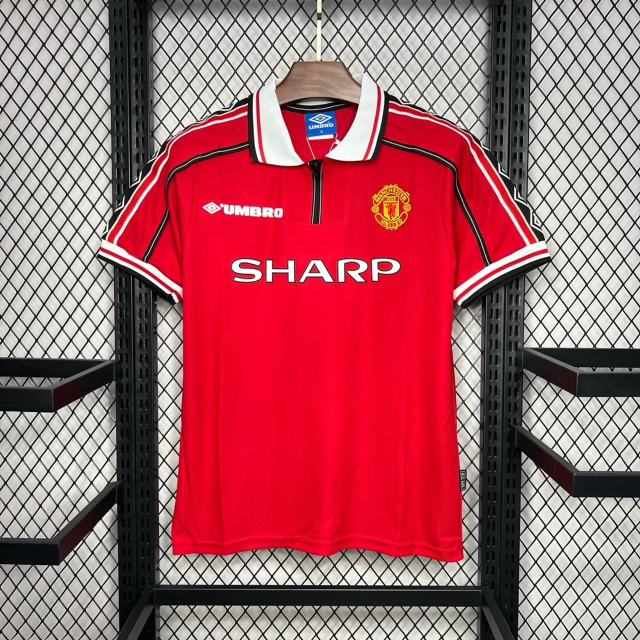 CAMISA RETRÔ DO MANCHESTER UNITED- Pronta entrega