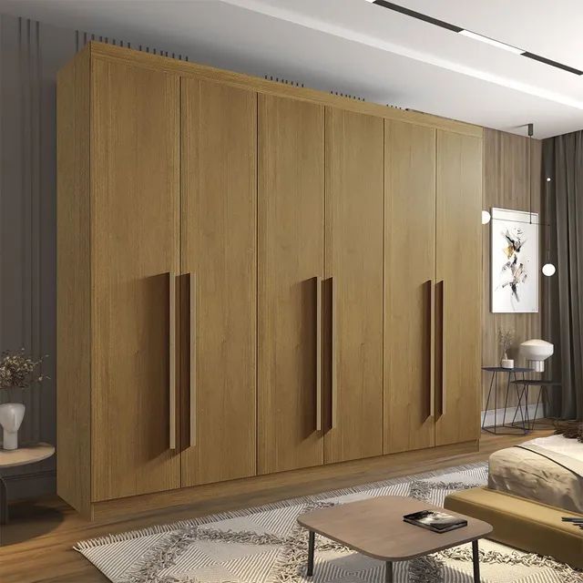 Roupeiro 6 Portas Da Vinci Plus 100% MDF rf44m