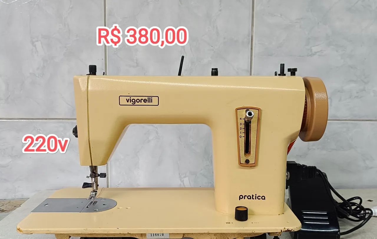 Vendo máquina de costura Vigorelli 