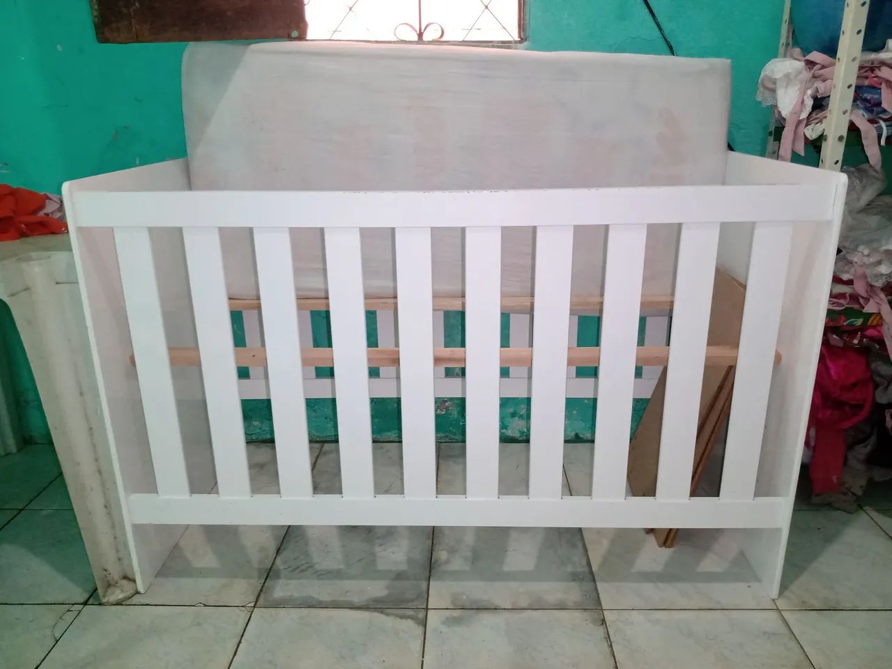 Lindo berço branco  - Foto 4