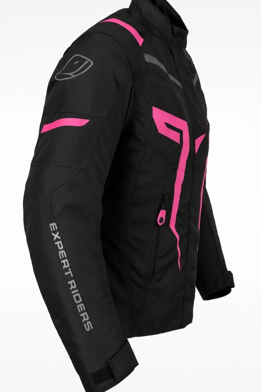 Kit Jaqueta M + Calça P Feminina - Proteção e impermeável - Motociclista + Luvas Proteção