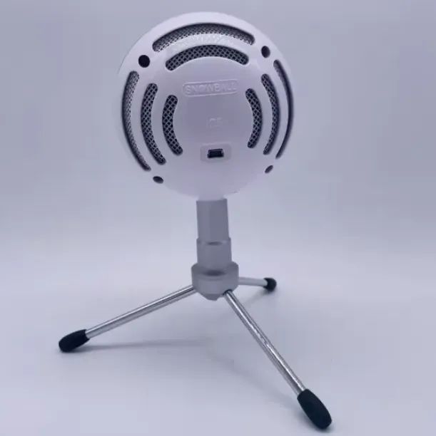Microfone USB Condensador Snowball Logitech - Foto 4