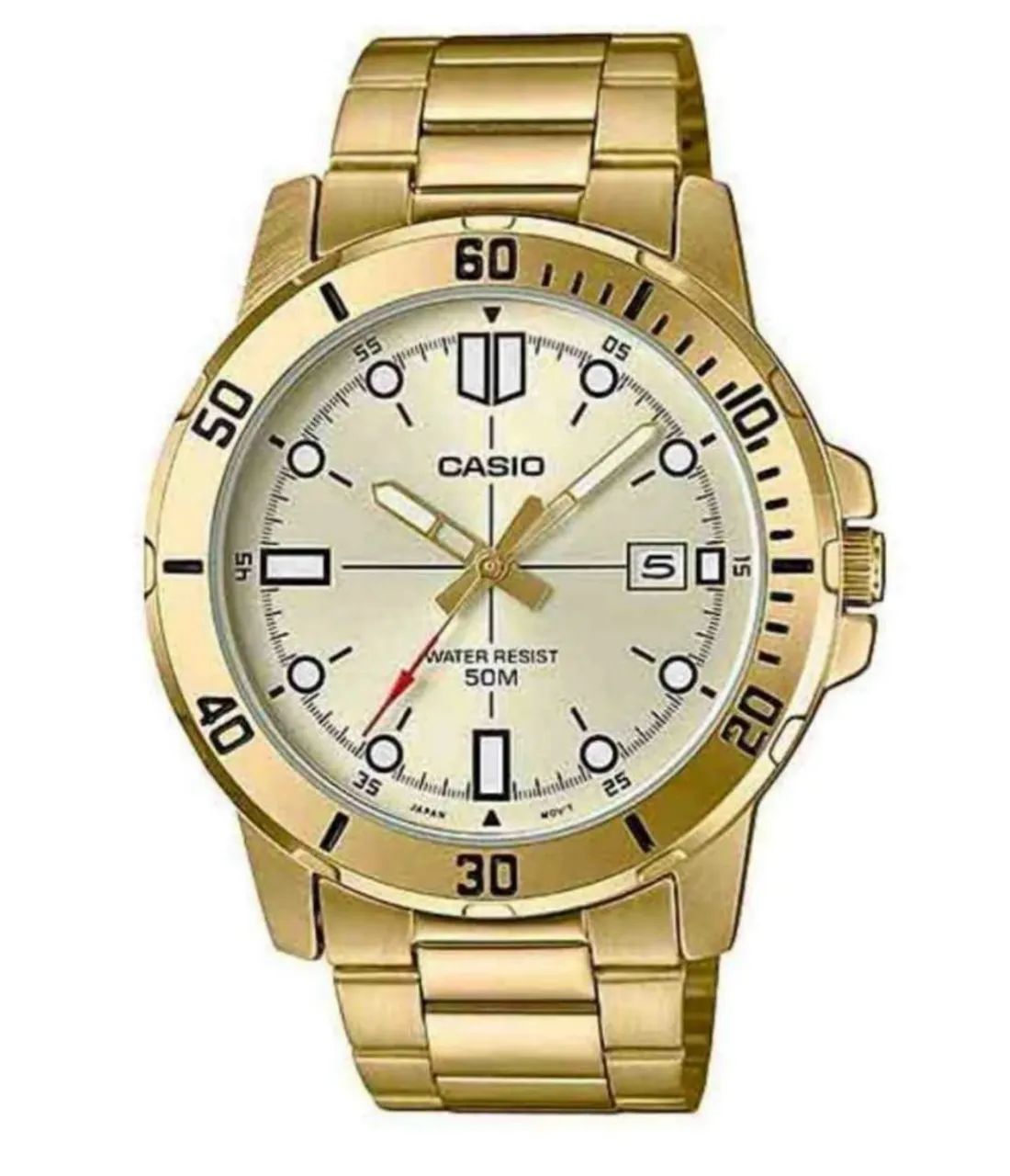 Relógio Casio Dourado MTP-VD01G-9EV