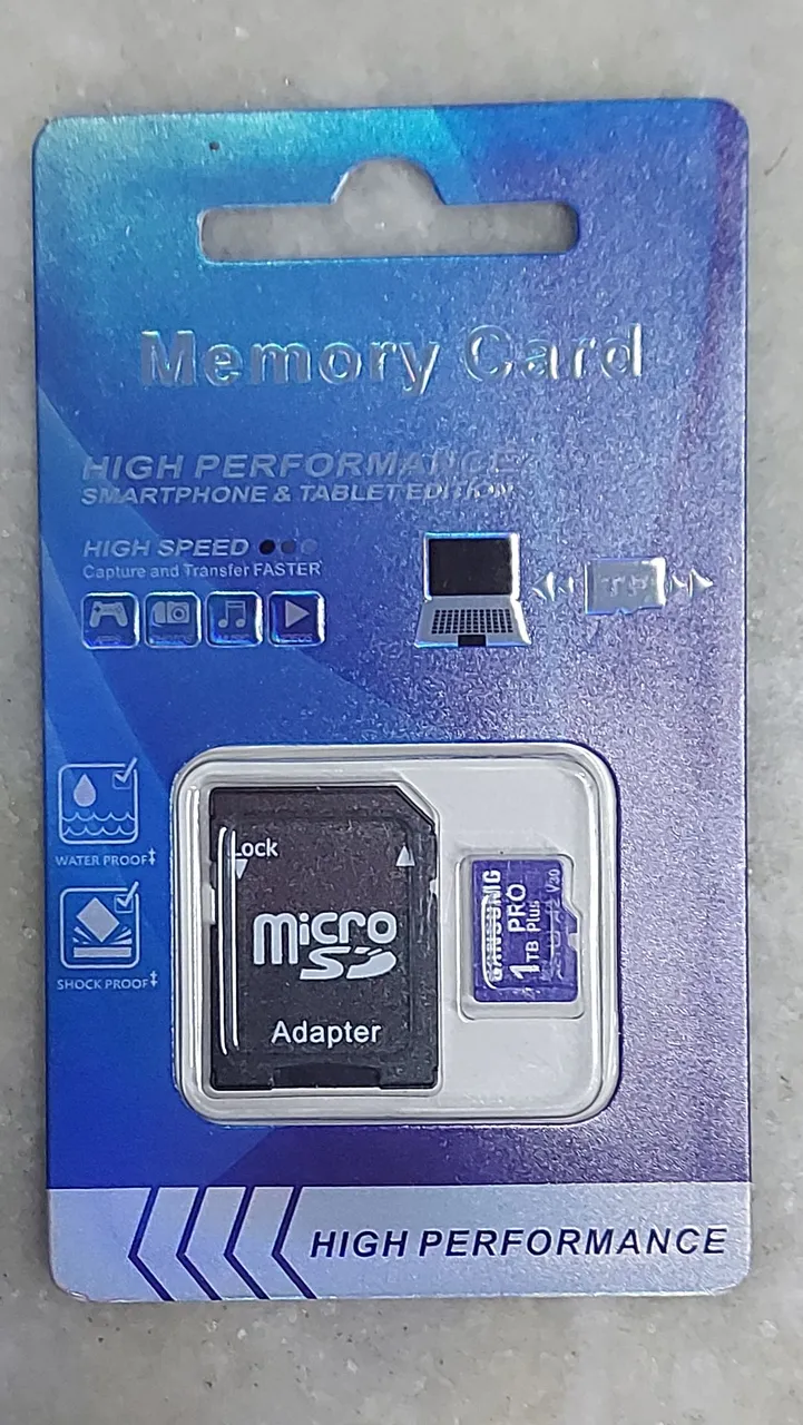 Cartão de Memória Sansumg 2TB e 1TB
