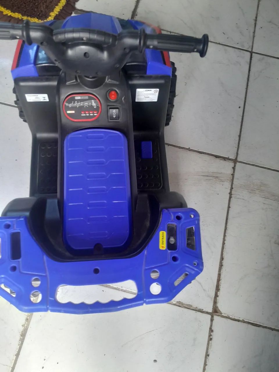 Carrinho Elétrico Infantil - Azul - Foto 2
