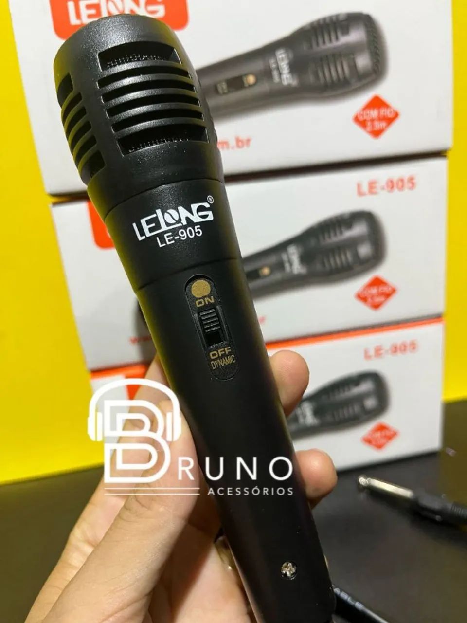 Microfone Lelong LE-905 com Fio - Foto 2