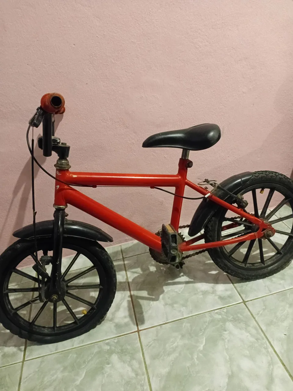 Bicicleta Infantil Vermelha - Sem Marcha