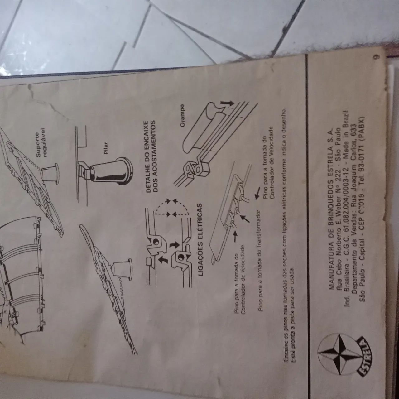 Manual autorama Série Super Curva Fittipaldi - Foto 4
