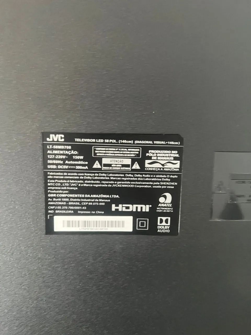 Selling TV with screen defect64318191908098121