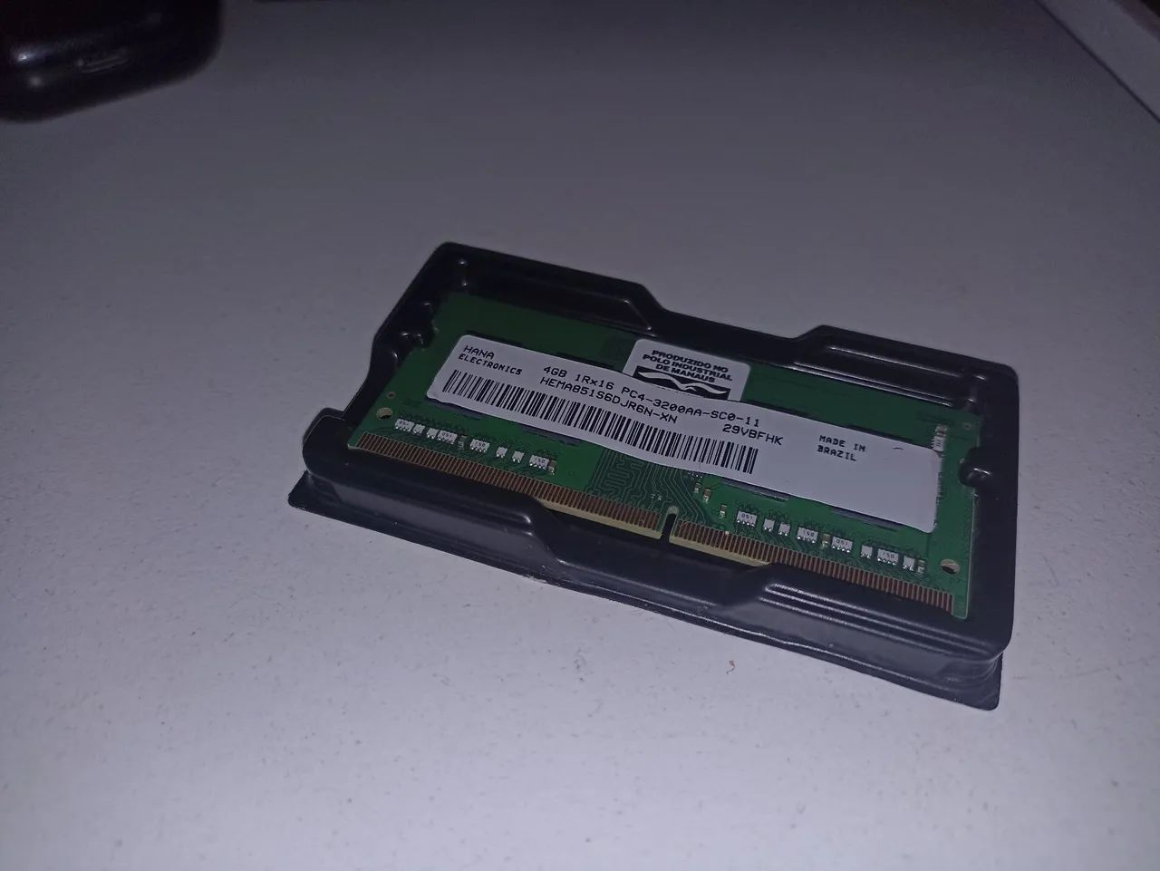 Memória RAM 4GB DDR4 para Notebook64297166247683120