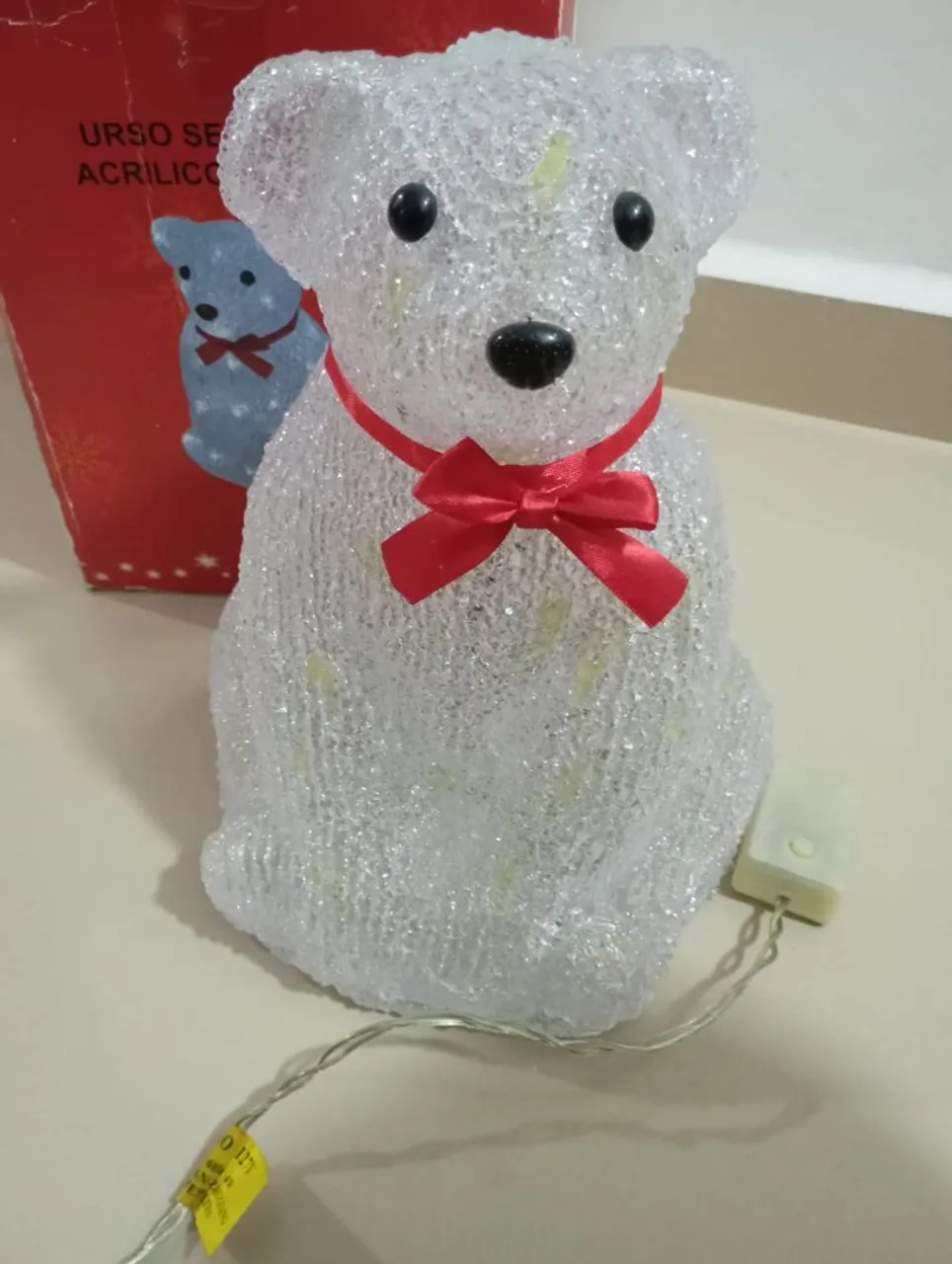 Luminária de cachorrinho de LED para decoração