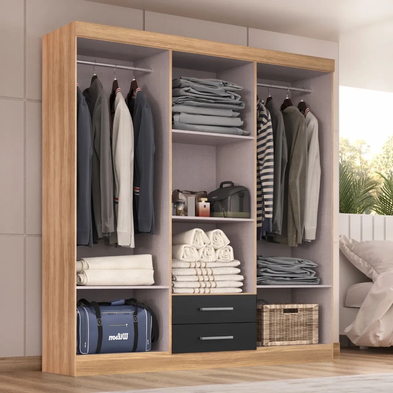 GUARDA ROUPA NOVO A PRONTA ENTREGA  - Foto 5