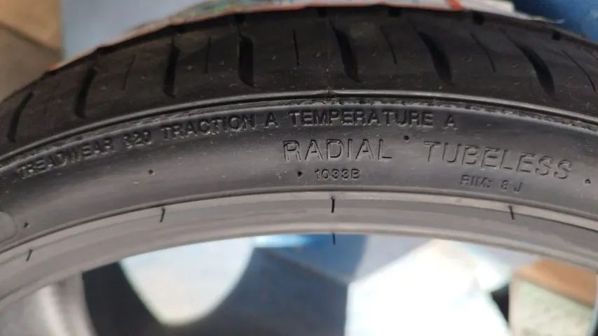 (4UNDISP) Kit com 2 Pneus aro 20 medida 225/35r20 marca APTANY (original) - Foto 5