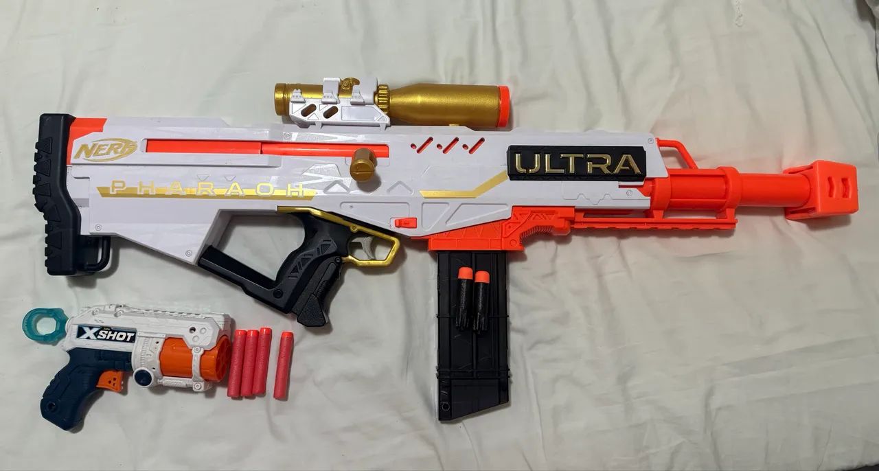 Nerf Ultra Sniper Pharaoh Nerf Xshot Brinquedos e Jogos