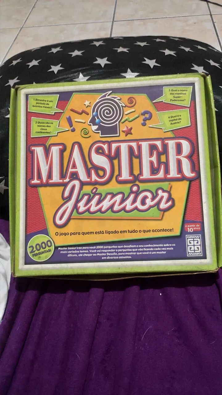 Jogo Master Júnior - Edição 2000 Grow