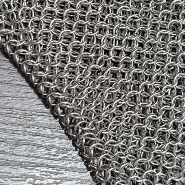 Luva açougueiro, malha de aço inoxidável - Foto 2