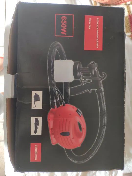 Pistola de Pintura Elétrica 650W 