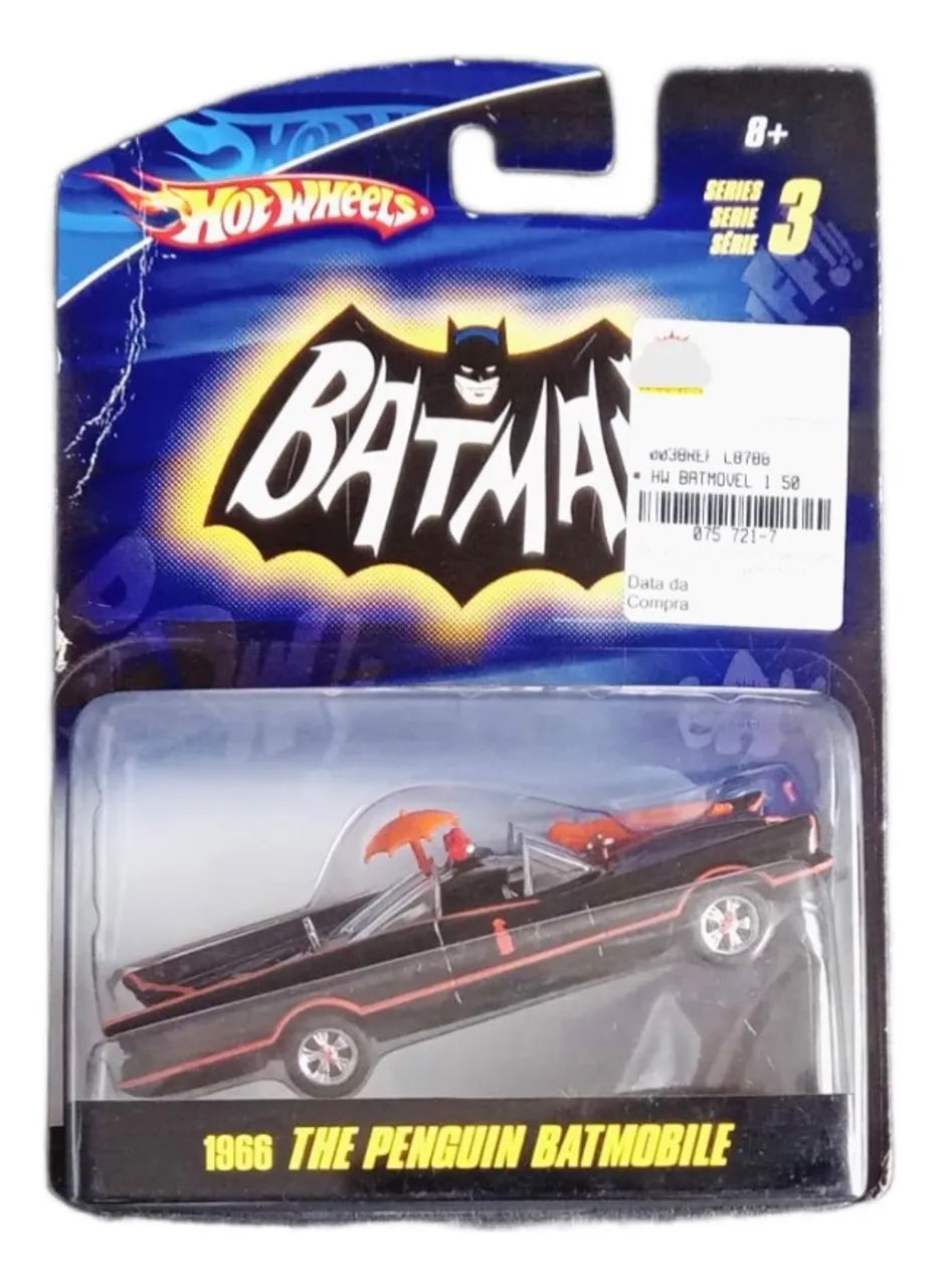 Hot Wheels 1:50 Batman - 1966 The Penguin Batmobile - Hobbies e